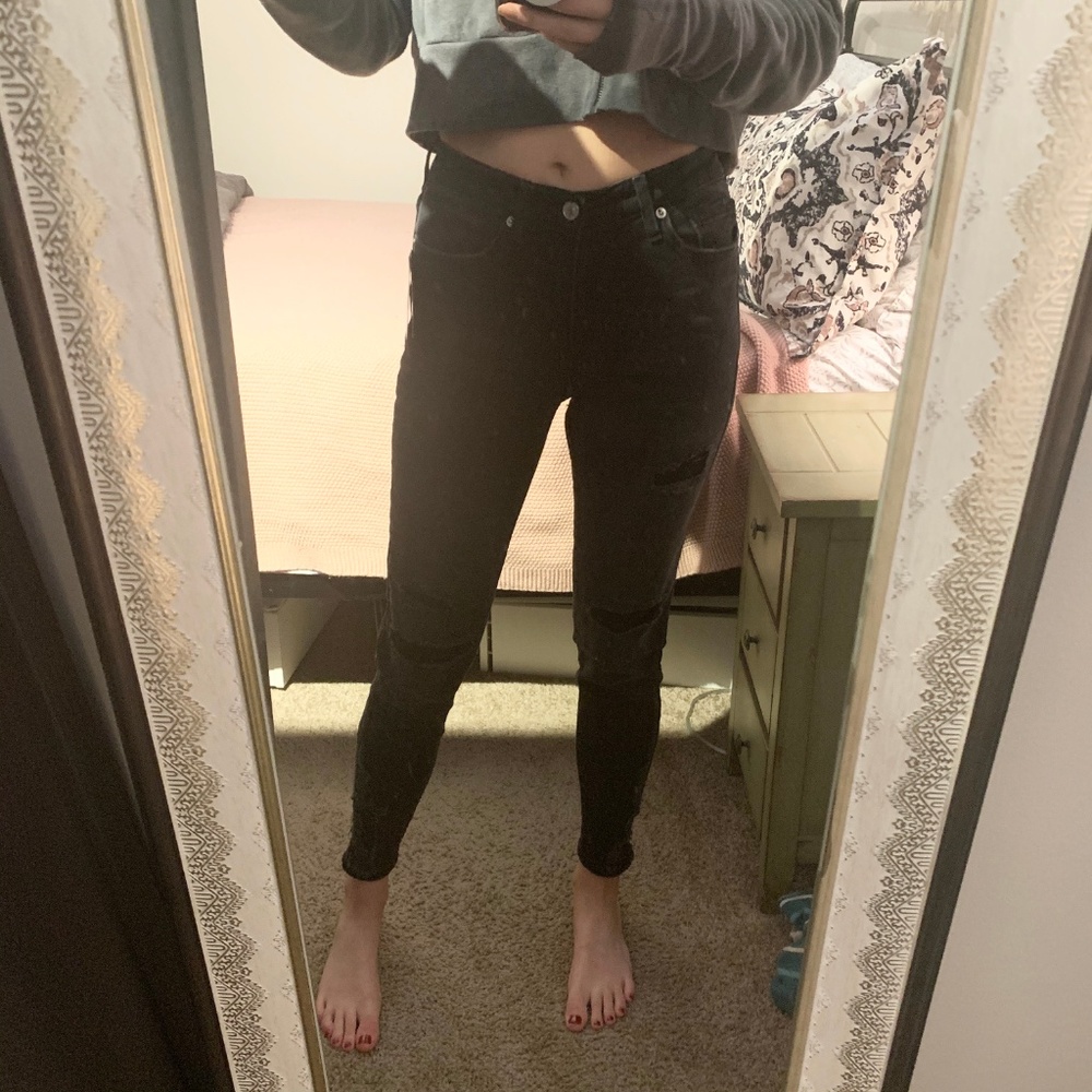 Free People Black Jeans - Picture 4 of 5